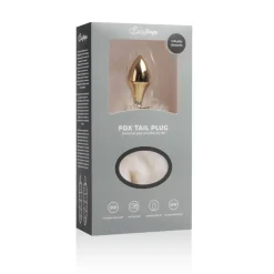 Easytoys Fetish - Buttplug – Witte Vossenstaart