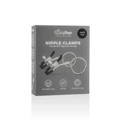 Easytoys Fetish - Metalen Tepelklemmen Met Ring