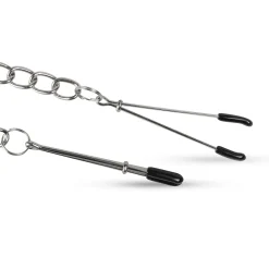 Easytoys Fetish - Pincet Tepelklemmen Met Ketting
