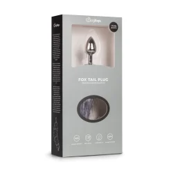 Easytoys Fetish - Vossenstaart buttplug - Zilver