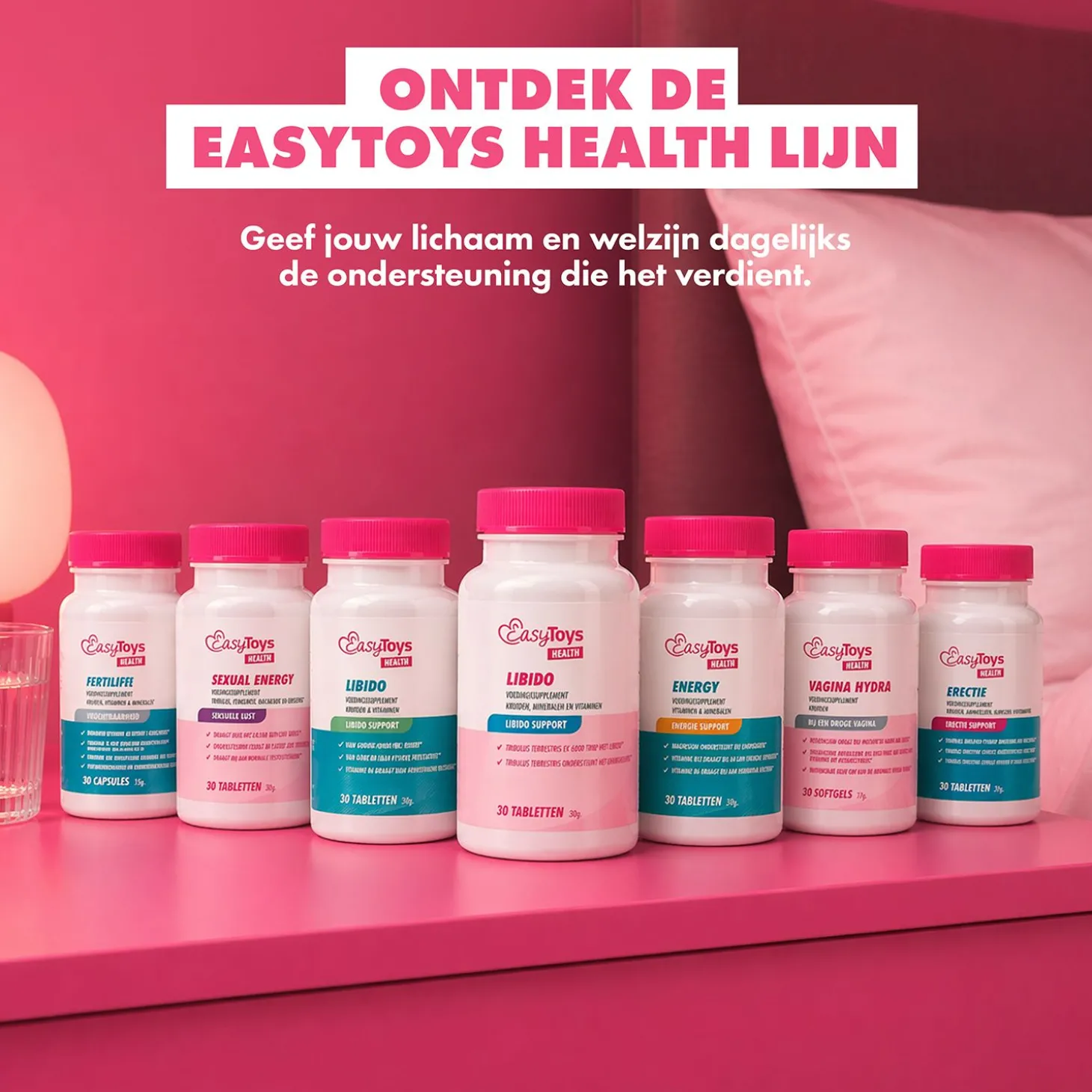 EasyToys Health - Libido Vrouw - 30 Tabletten