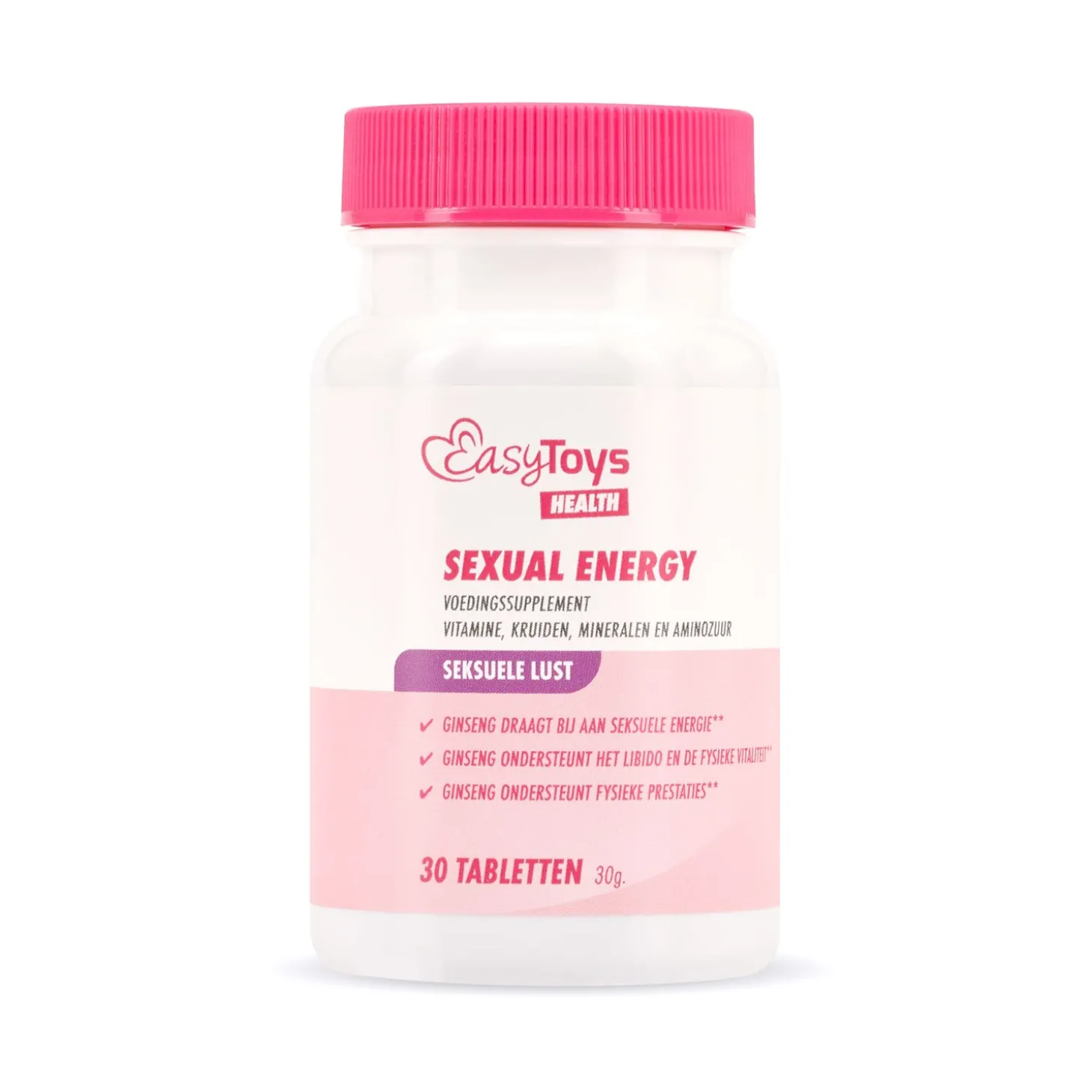 EasyToys Health - Sexual Energy Vrouw - 30 Tabletten