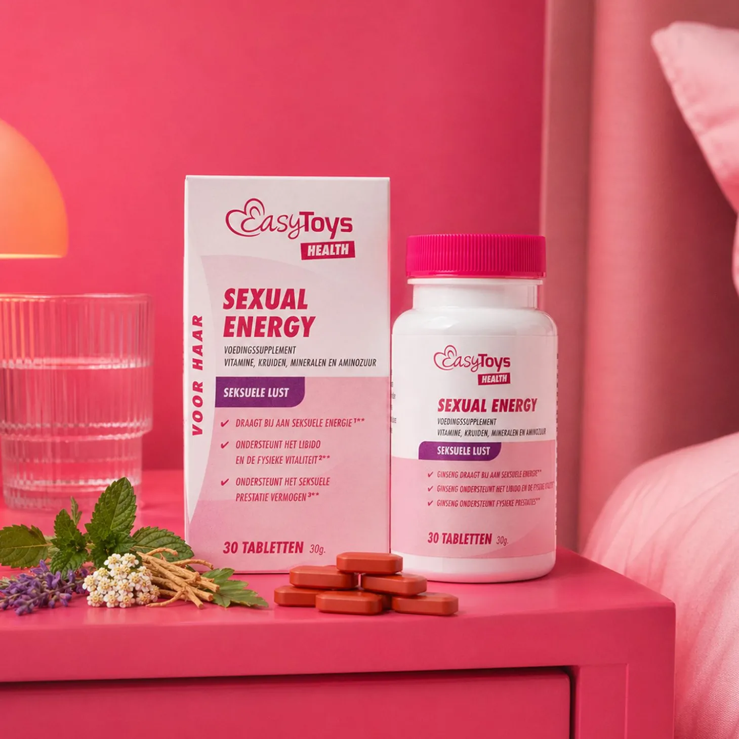 EasyToys Health - Sexual Energy Vrouw - 30 Tabletten
