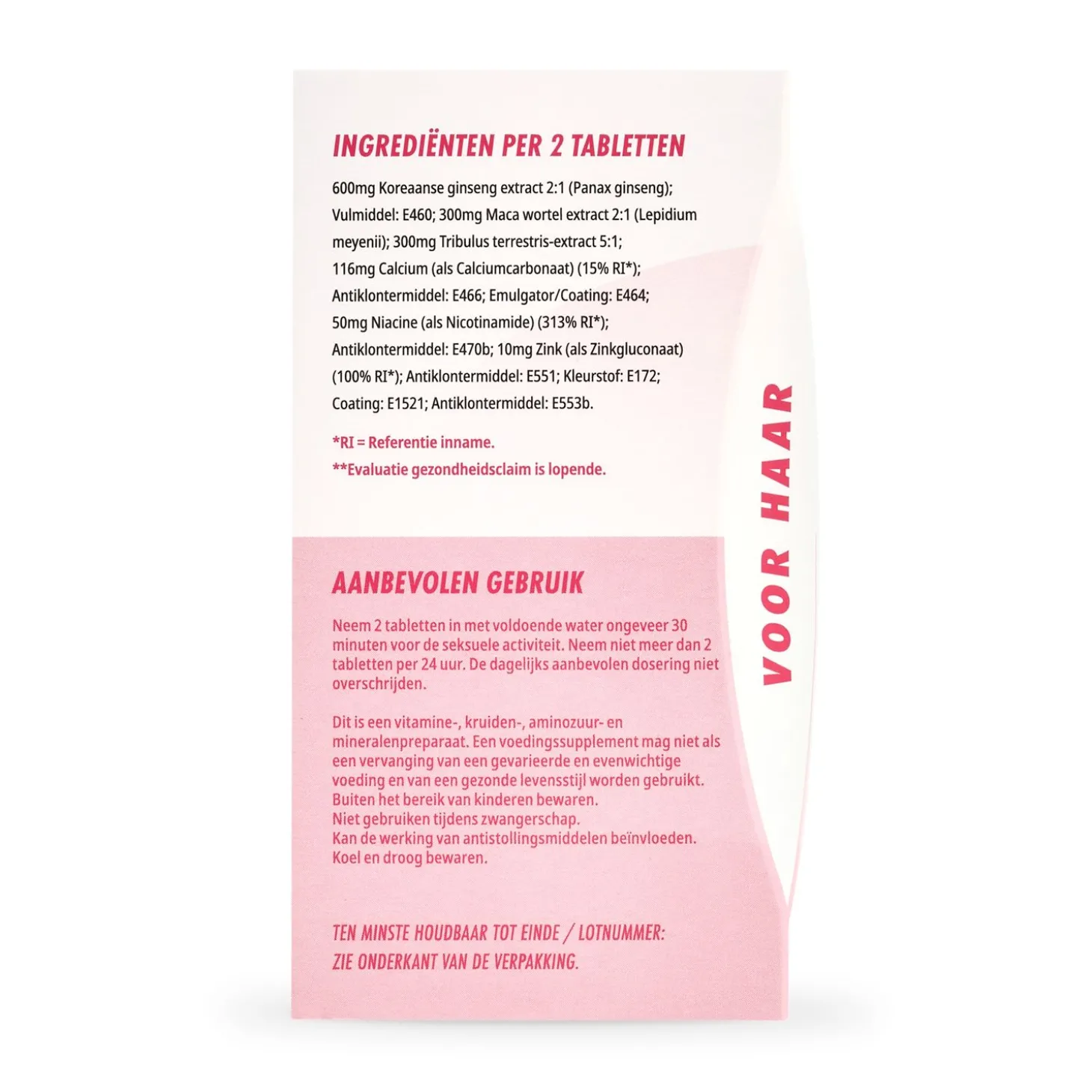 EasyToys Health - Sexual Energy Vrouw - 30 Tabletten
