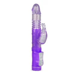 EasyToys Stotende Rabbit Vibrator - Paars
