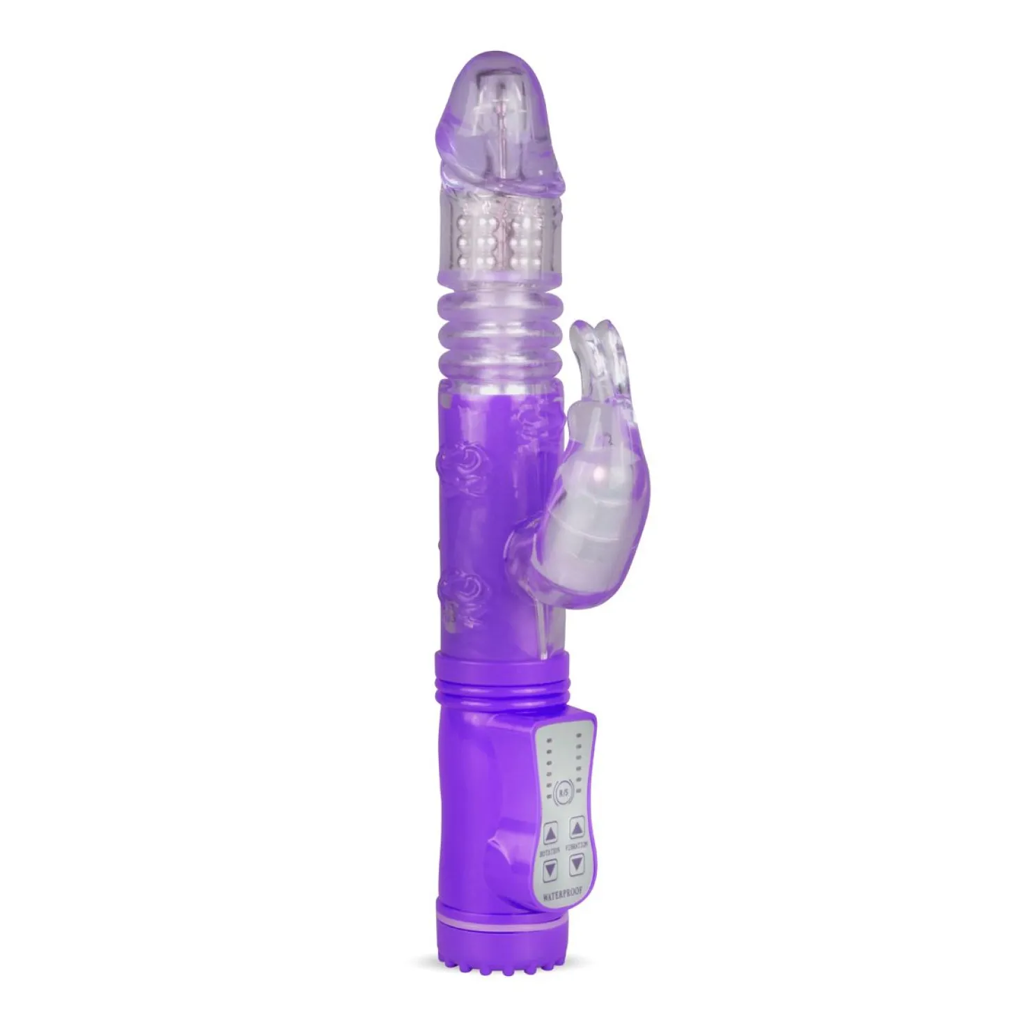 EasyToys Stotende Rabbit Vibrator - Paars
