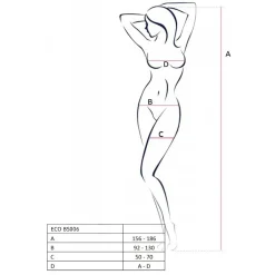 ECO Passion - Bodystocking BS006 - Zwart