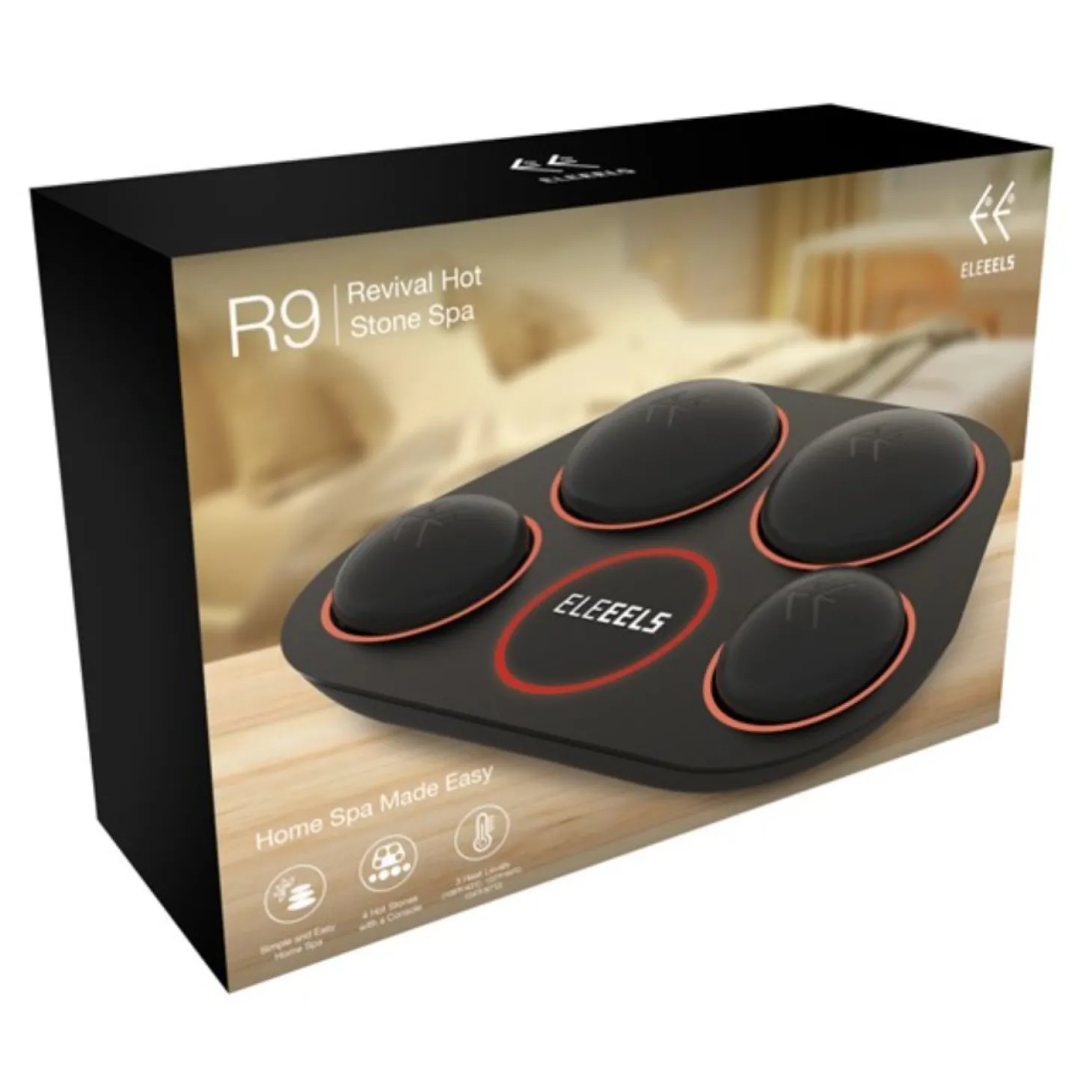 ELEEELS - R9 Revival Hot Stone Spa - 3 Warmtestanden
