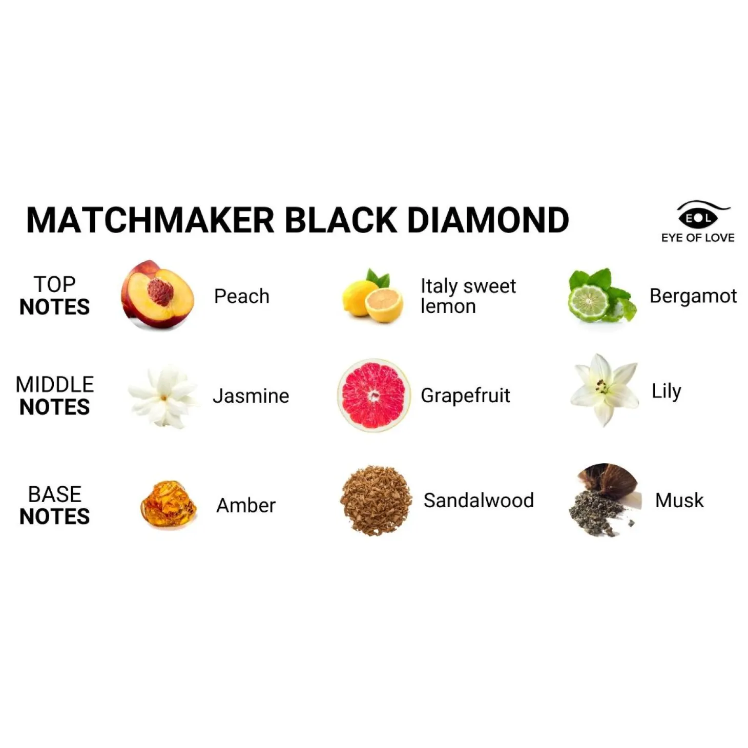 EOL Matchmaker Feromoon Parfum Zwarte Diamant - 30 ml