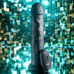 Evolved - Black Thunder Vibrerende Dildo - 25 cm