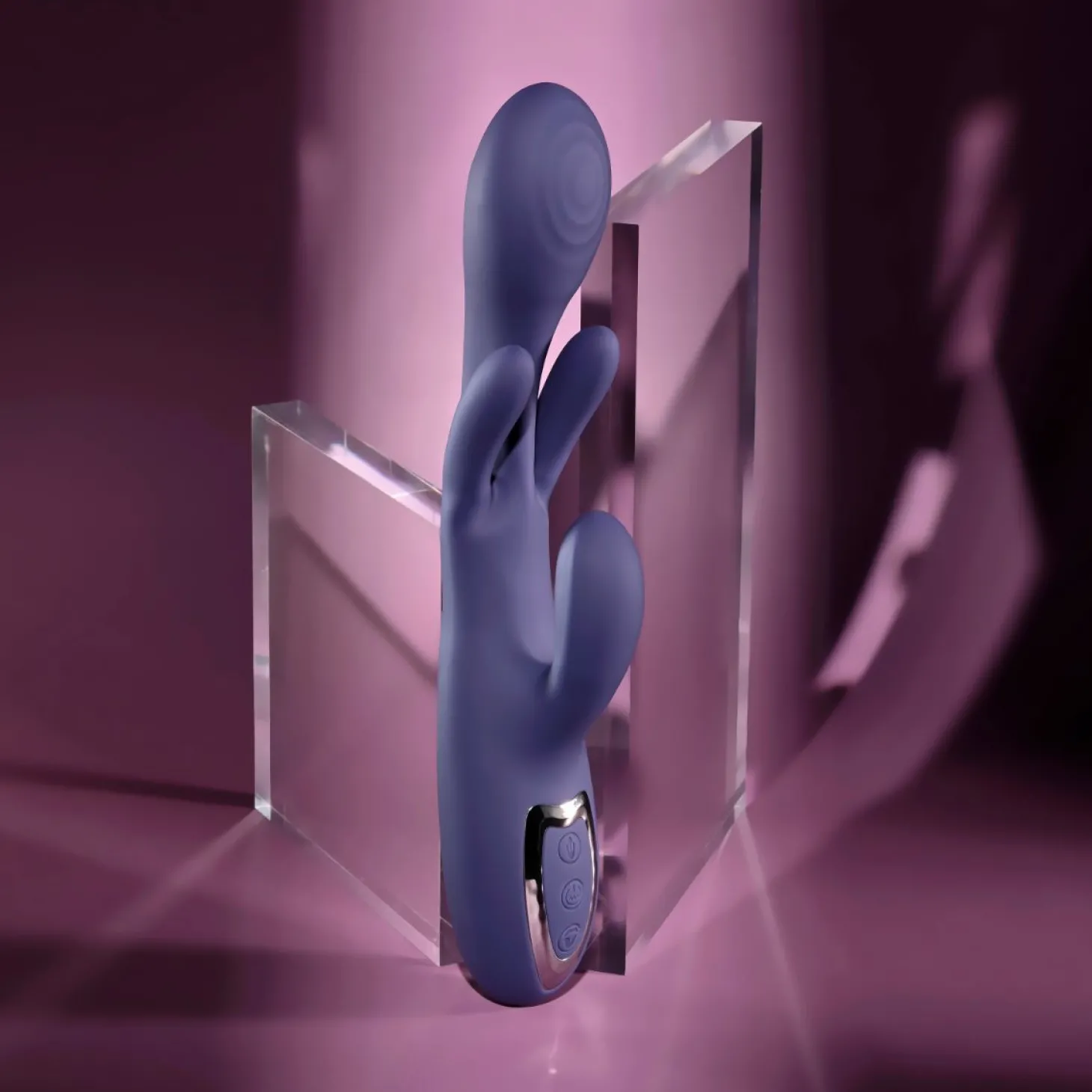 Evolved - Bow Down Rabbit Vibrator - Paars