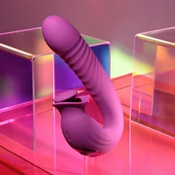 Evolved - Deep Ecstasy Rabbit Vibrator - Magenta
