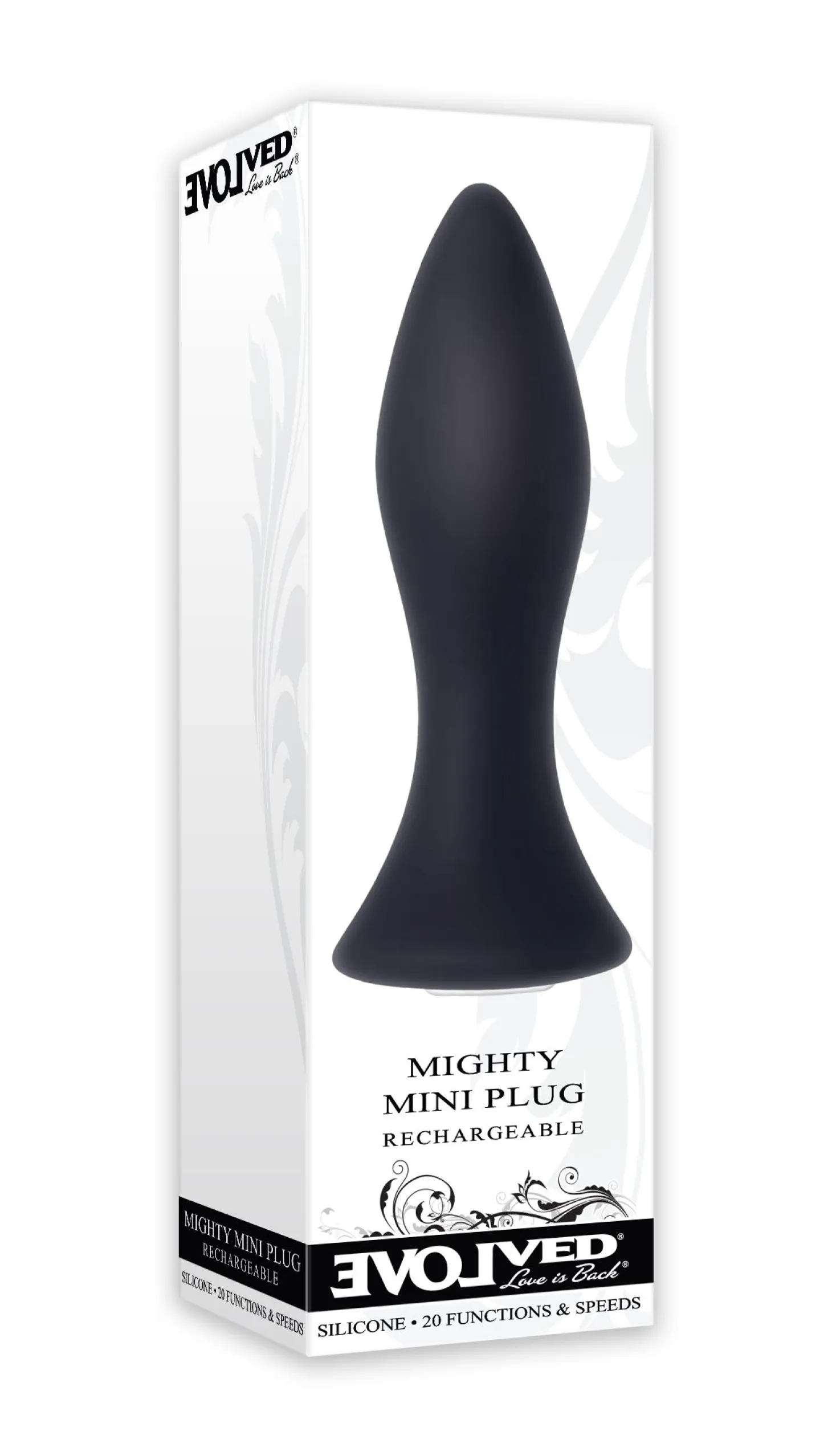 Evolved Novelties - Mighty Mini Plug - Zwart
