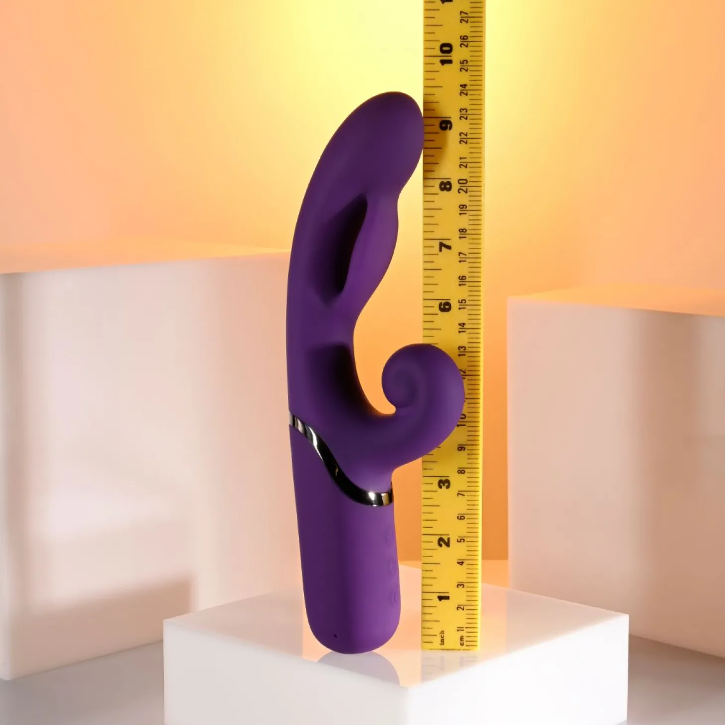 Evolved - Pleasure Puff Rabbit Vibrator - Purple
