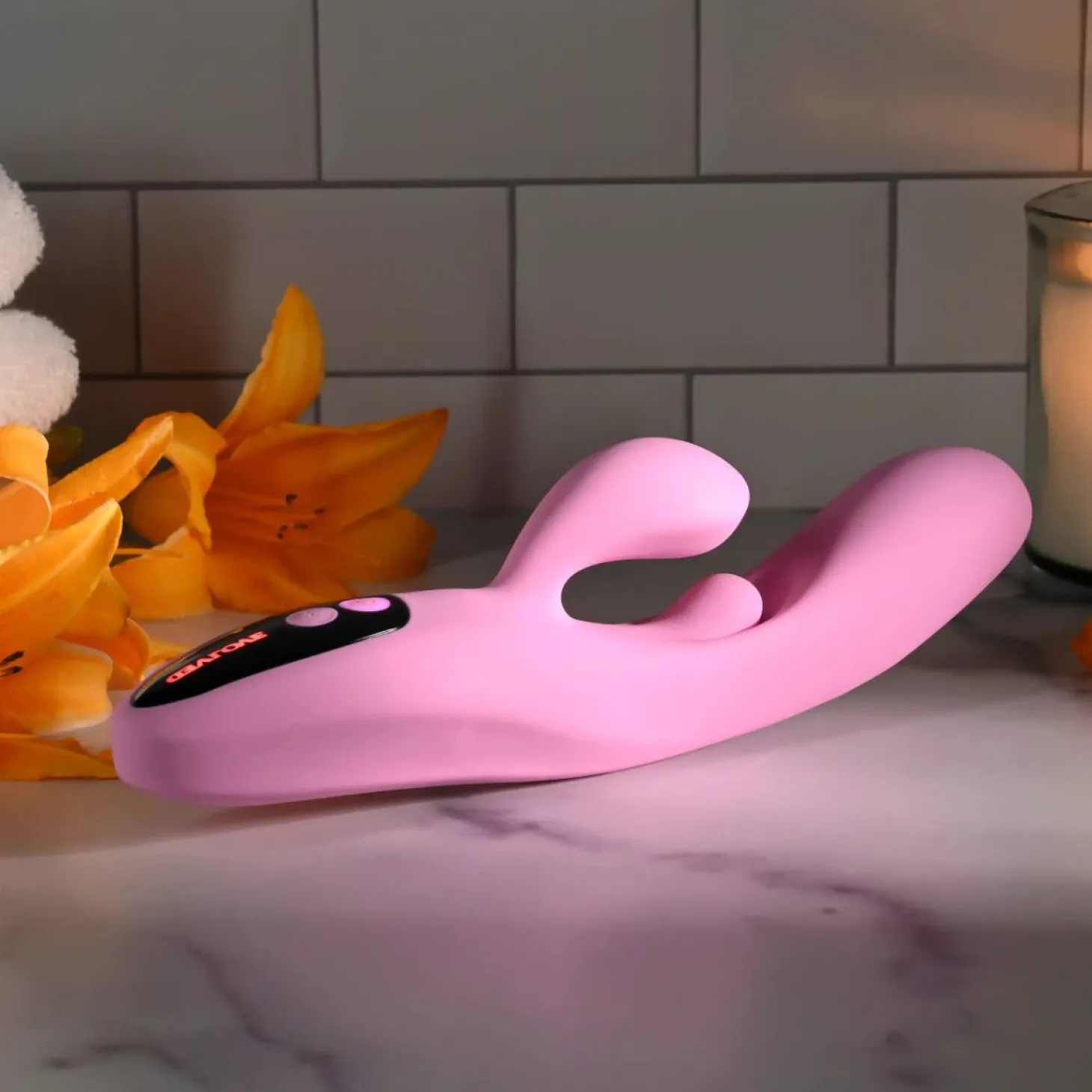 Evolved - Push The Button Vibrator - Roze