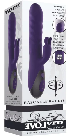 Evolved - Rascally Rabbit Vibrator - Paars