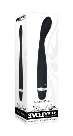 Evolved - Skinny G-spot Vibrator - Zwart