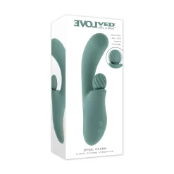 Evolved - Spiral Charm Clitorisvibrator - Groen
