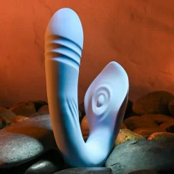 Evolved - Tap and Trust Vibrator - Lichtblauw