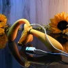 Evolved - The Monarch Strapless Strap On Vibrator - Geel
