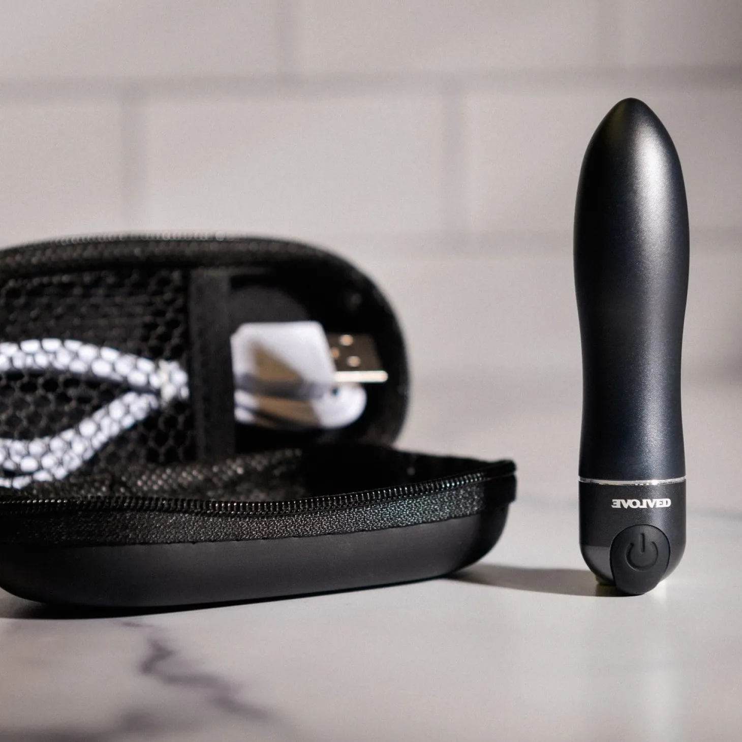 Evolved - Travel Gasm Bullet Vibrator - Zwart