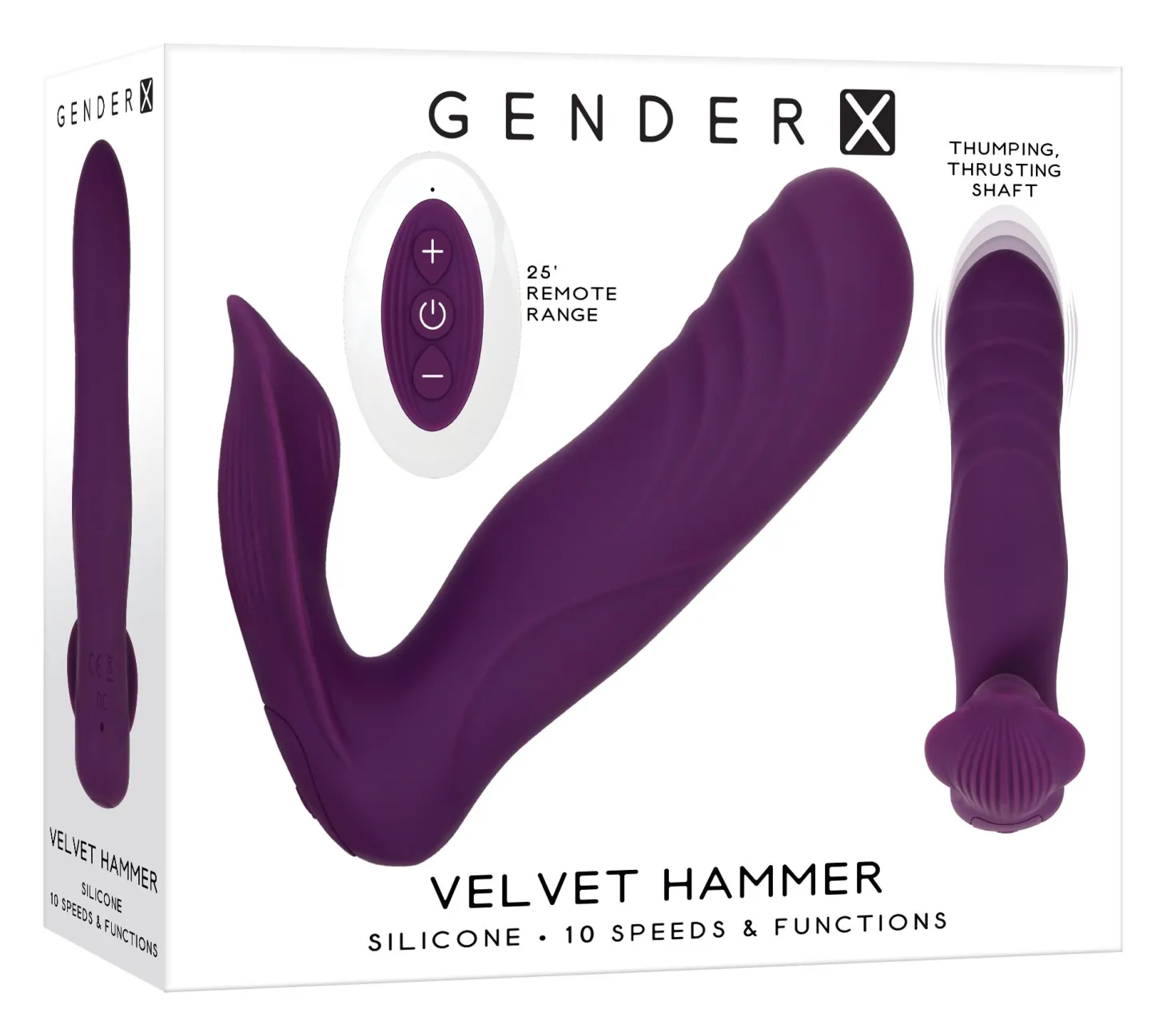 Evolved - Velvet Hammer Clitoris Vibrator - Paars