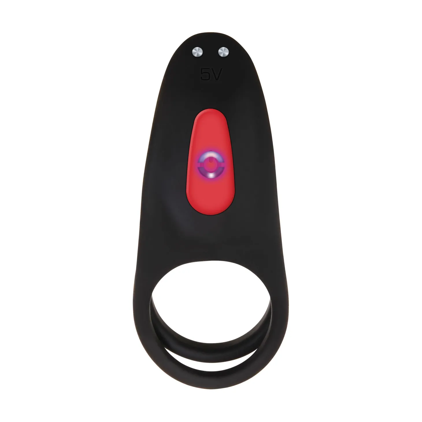 Evolved - Vibrating Penis Verlenger - Zwart