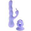 Evolved - Wiggly Bunny Rabbit Vibrator - Paars