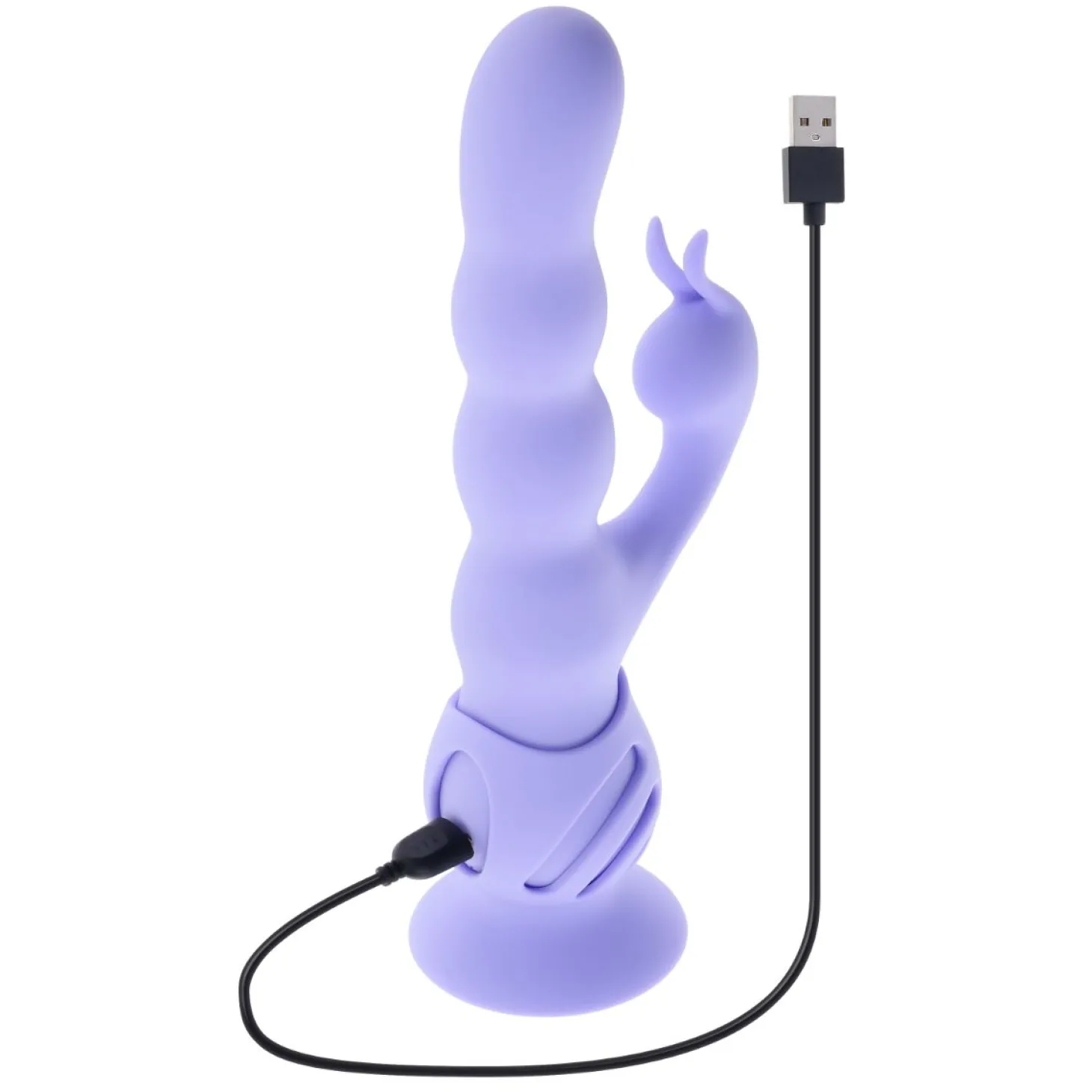 Evolved - Wiggly Bunny Rabbit Vibrator - Paars