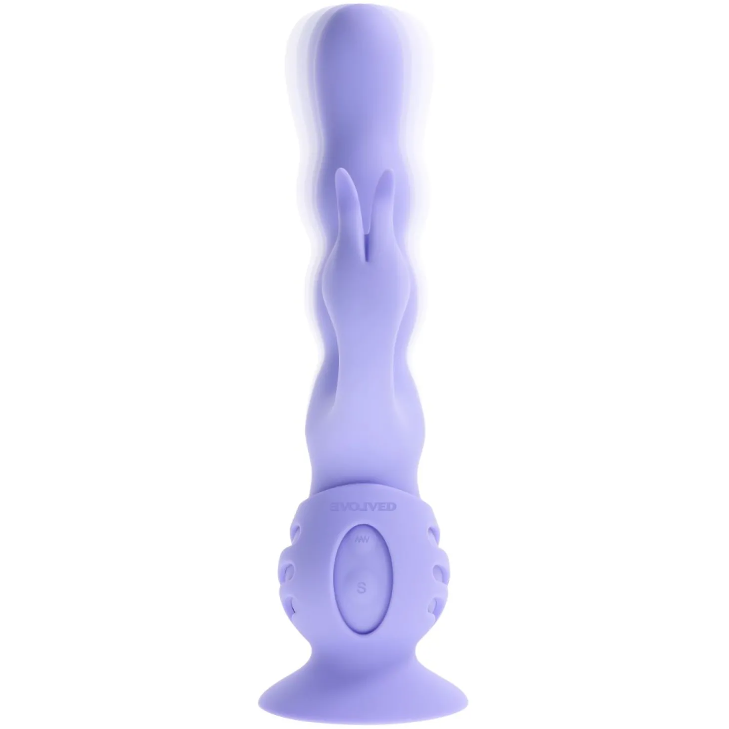 Evolved - Wiggly Bunny Rabbit Vibrator - Paars