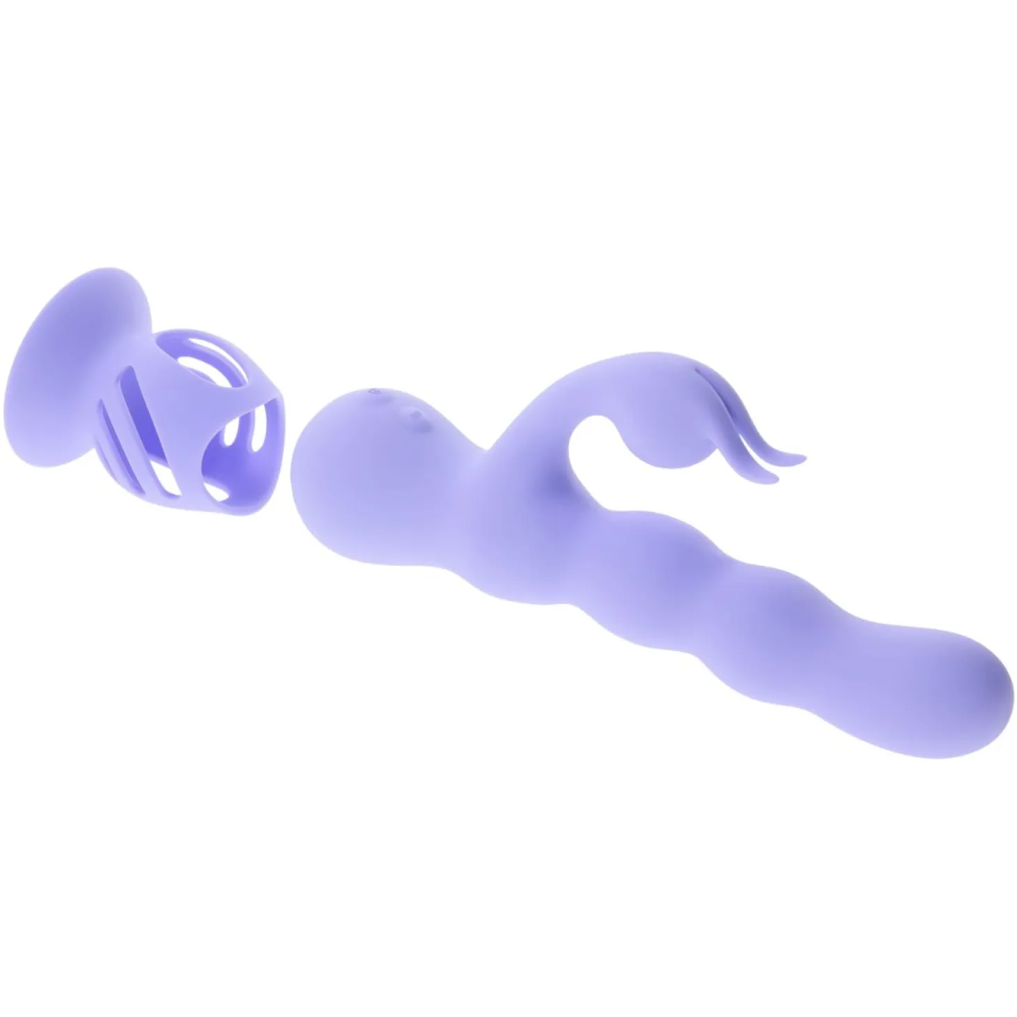 Evolved - Wiggly Bunny Rabbit Vibrator - Paars