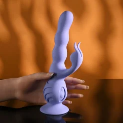 Evolved - Wiggly Bunny Rabbit Vibrator - Paars