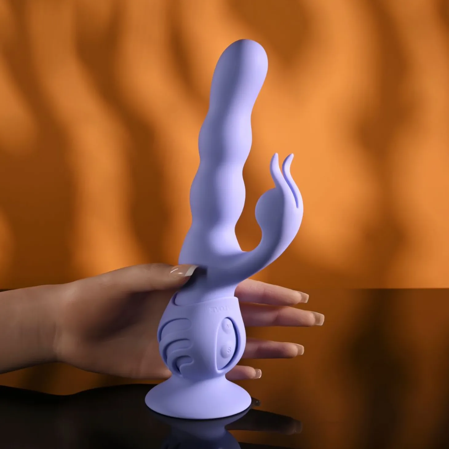 Evolved - Wiggly Bunny Rabbit Vibrator - Paars