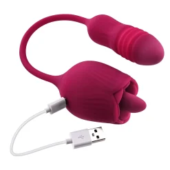 Evolved - Wild Rose Tong Vibrator - Rood