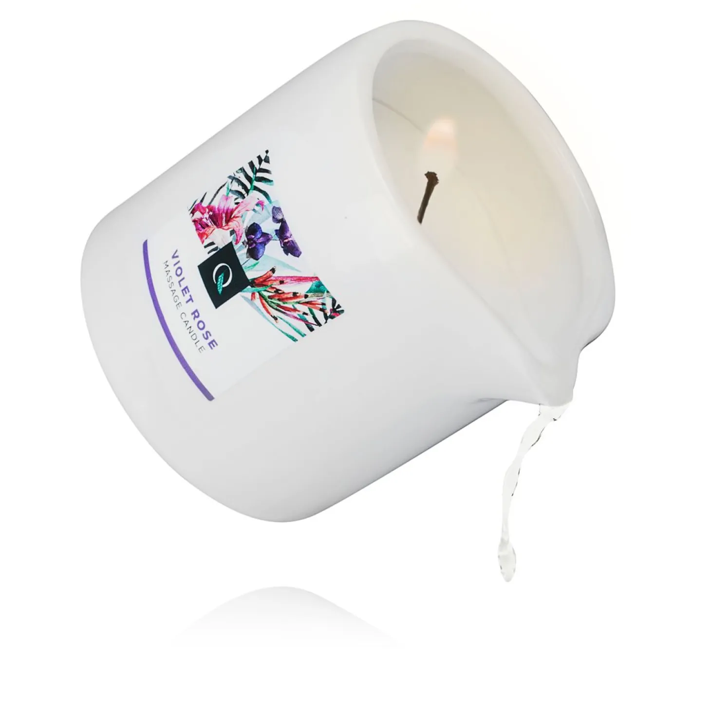 Exotiq Massagekaars Violet Rose - 200g