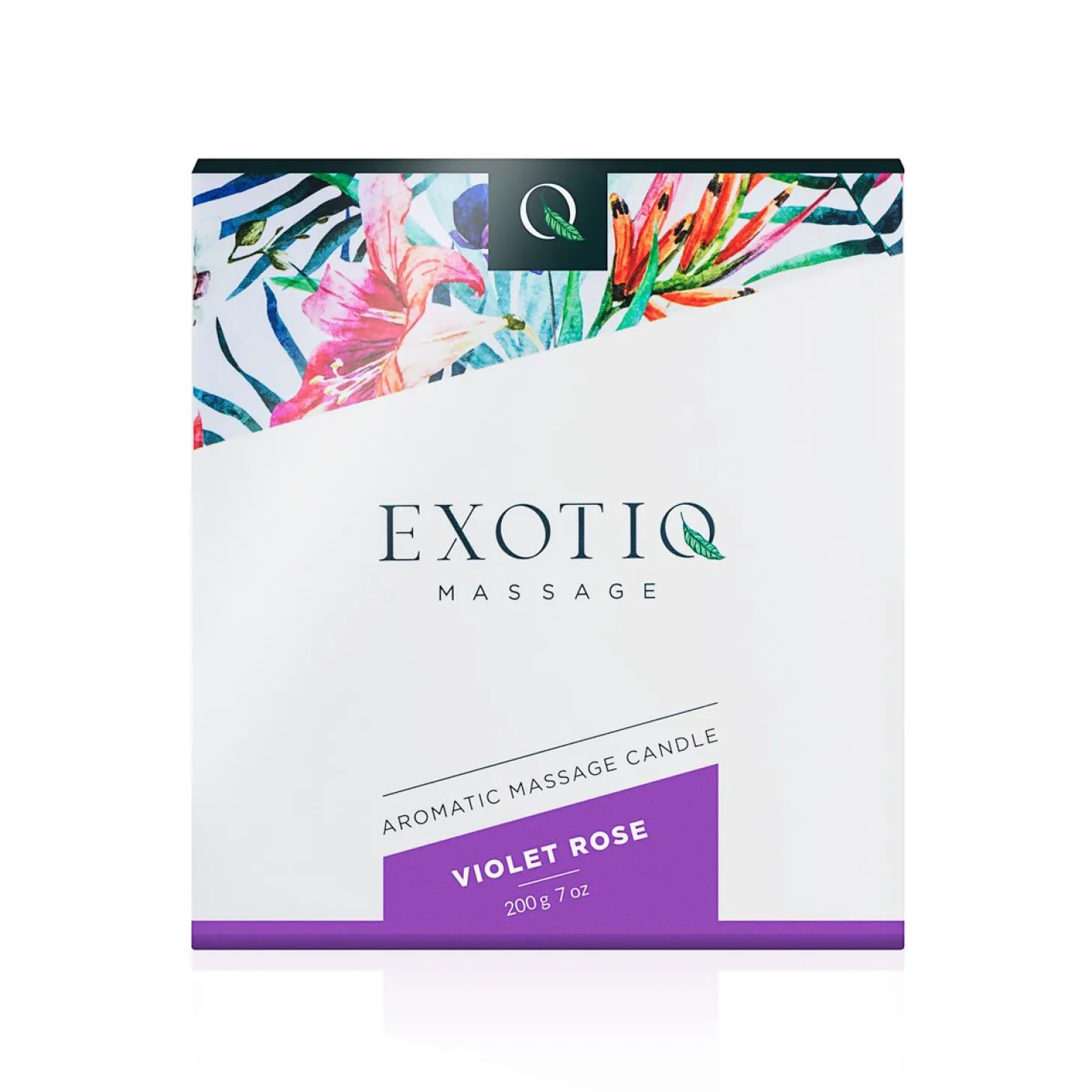 Exotiq Massagekaars Violet Rose - 200g
