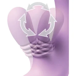 Fantasy For Her - IntiMotion Flutter Pro Rabbit - Paars
