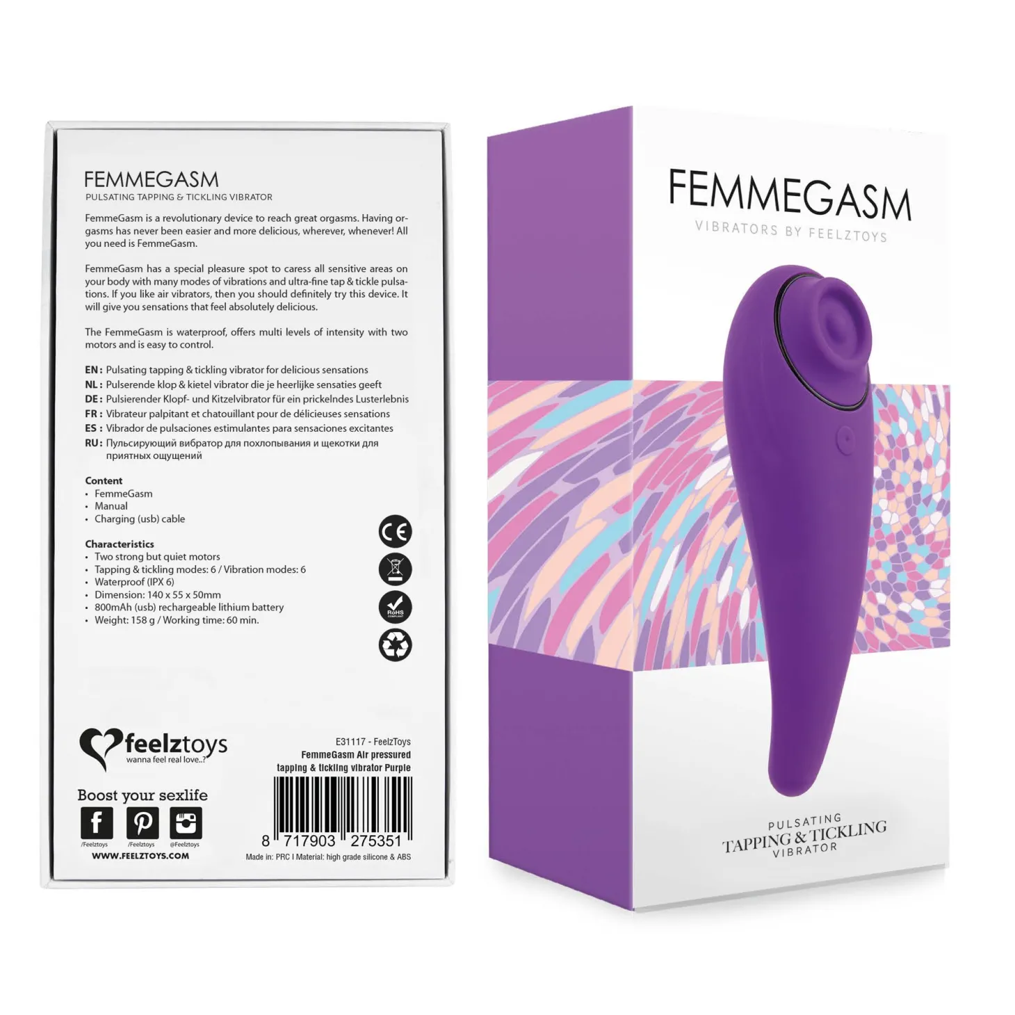 FemmeGasm Tapp 2 - Paars
