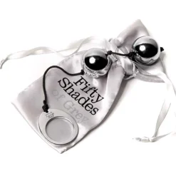 Fifty Shades of Grey – Inner Goddess Geisha Ballen – Zilver Gewicht