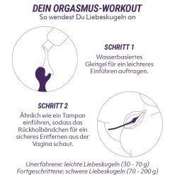 Fifty Shades of Grey – TIGHTEN & TENSE Love Balls – Zwart