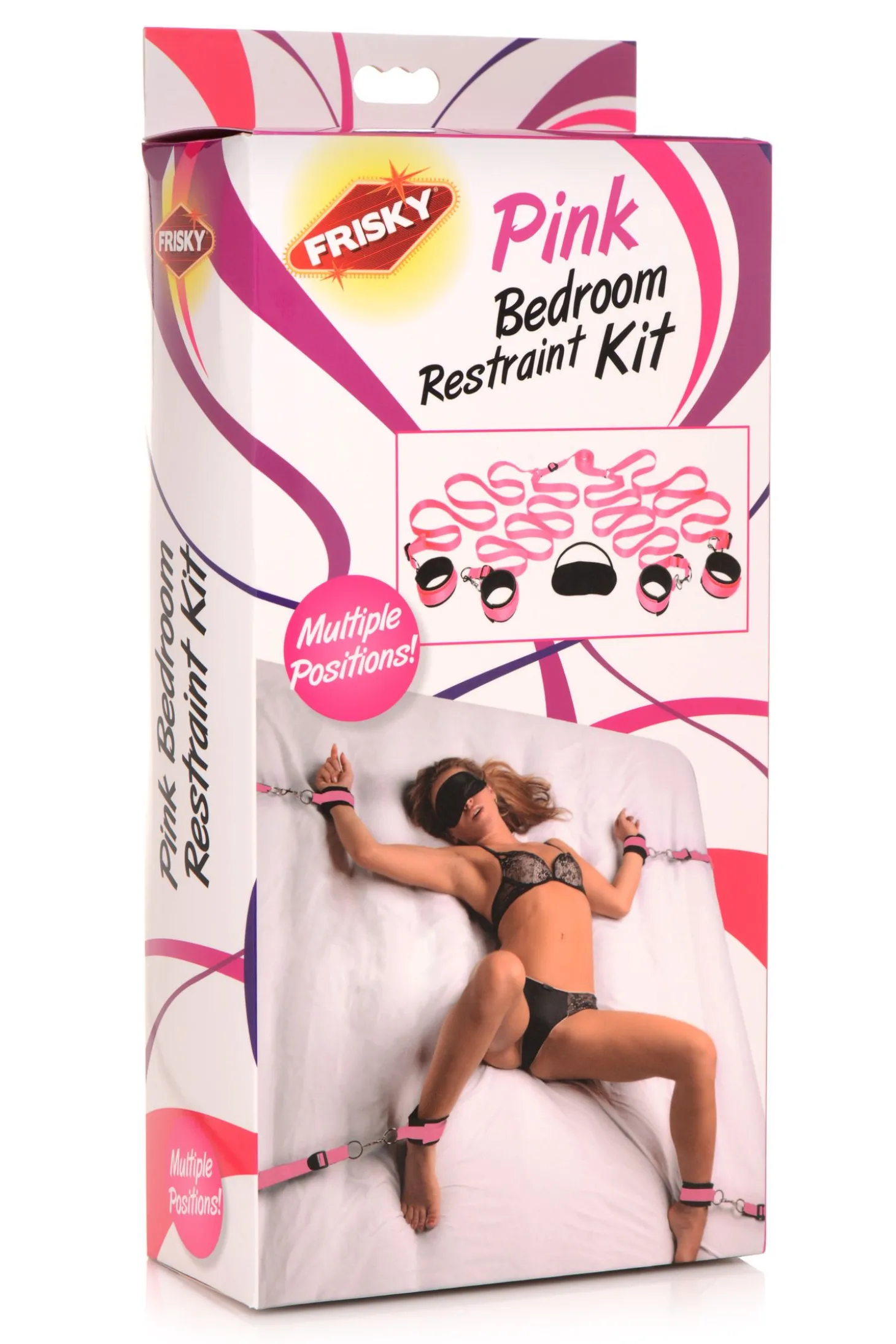 FRISKY - Bedroom Restraint Kit Bedboeien - Roze