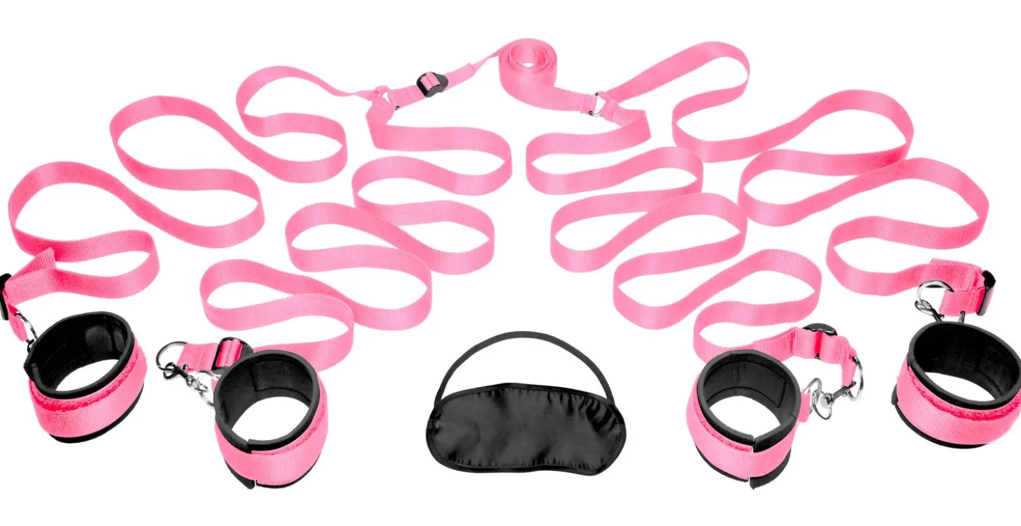 FRISKY - Bedroom Restraint Kit Bedboeien - Roze