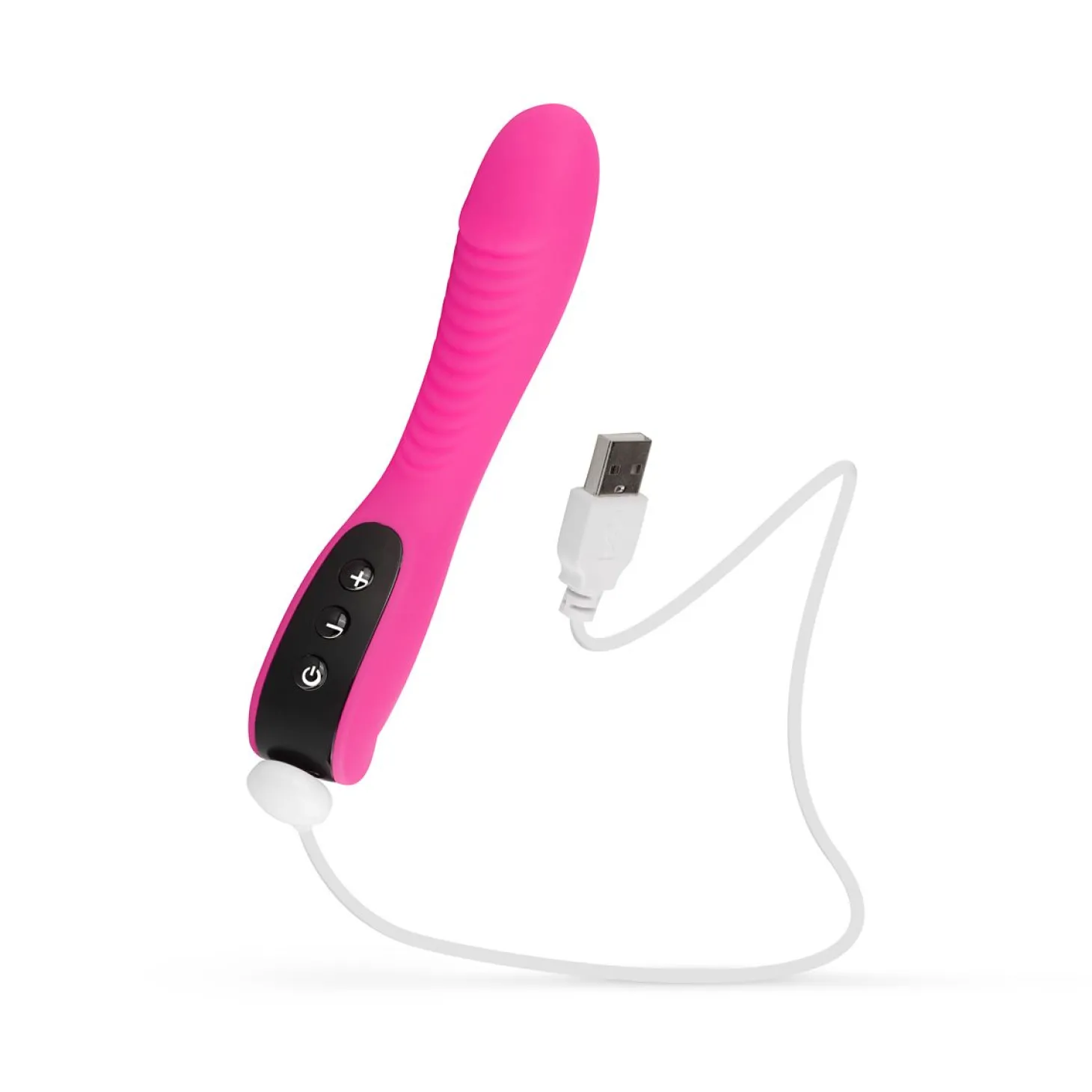 Geribbelde G-spot Vibrator - Roze - Maximum Pleasure