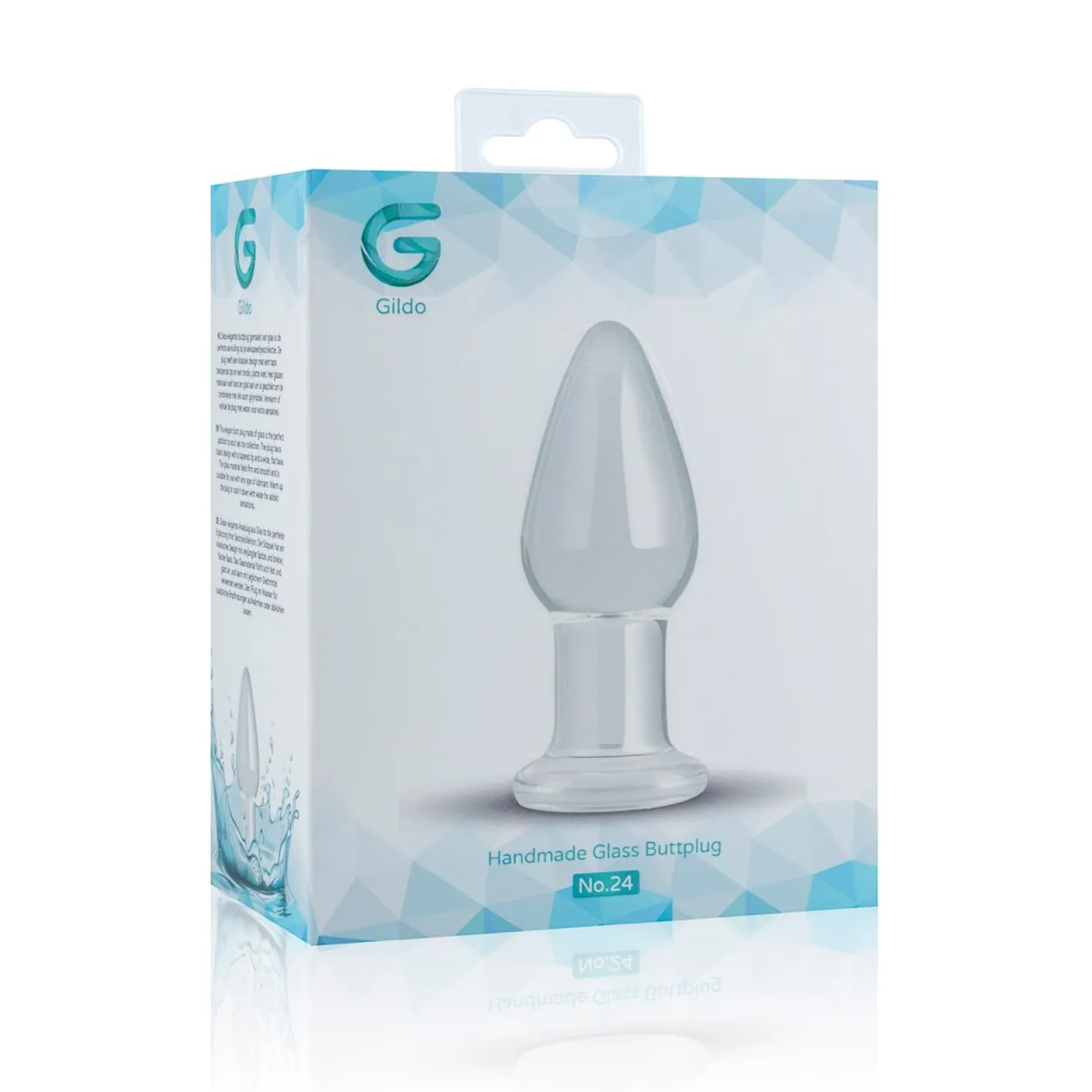 Gildo - Glazen Buttplug No. 24 - 9,4 cm