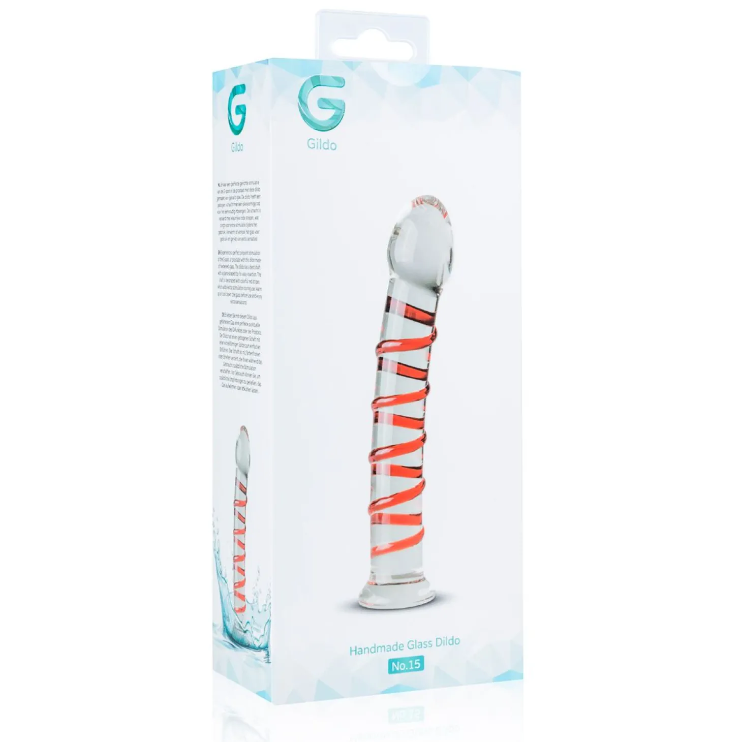 Gildo - Glazen Dildo No. 15 - 17,5 cm
