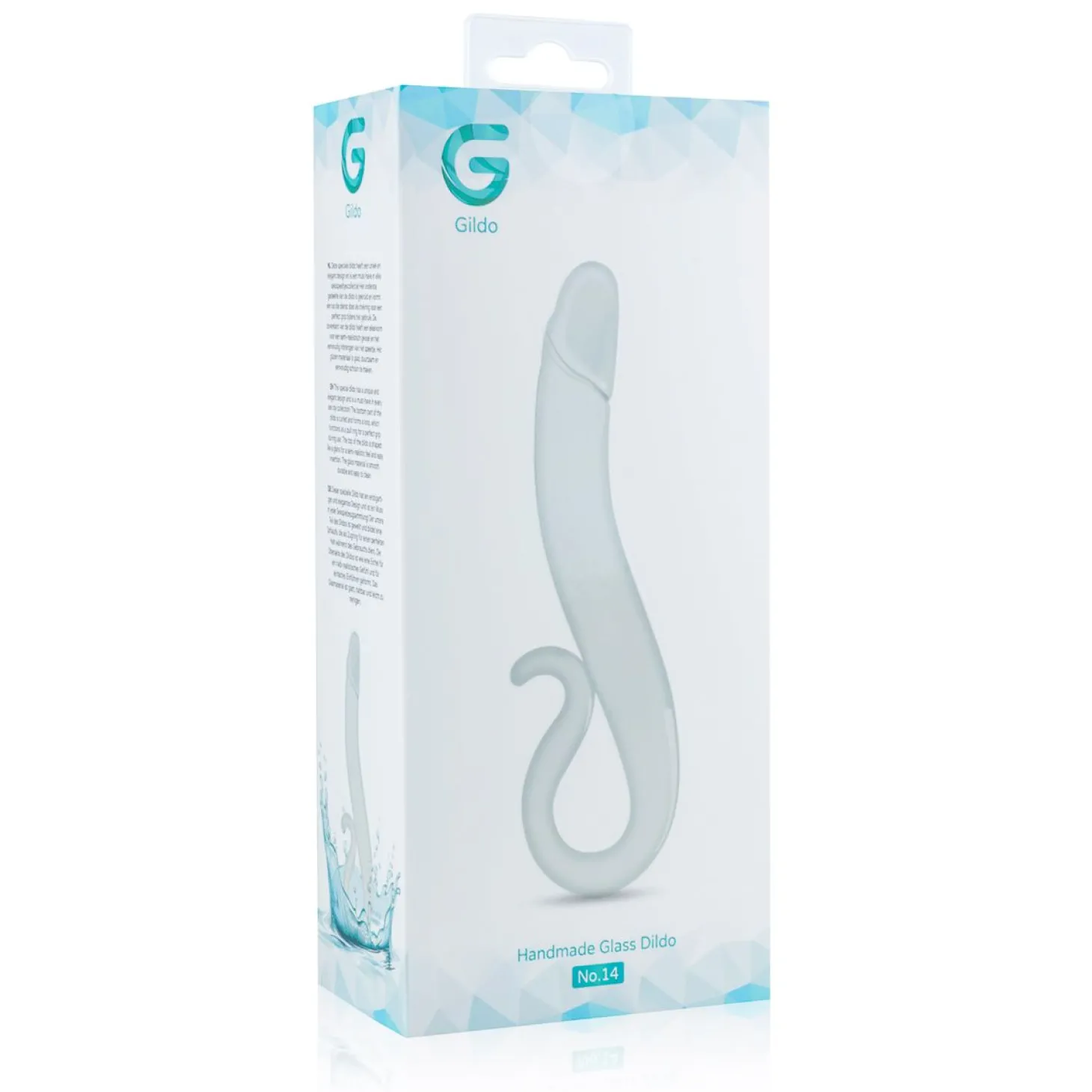 Gildo - Glazen G-Spot/Prostaat Dildo No. 14 - 18 cm