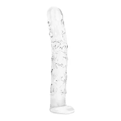 Gildo - No. 36 Getextureerde Glazen Dildo - 19 cm
