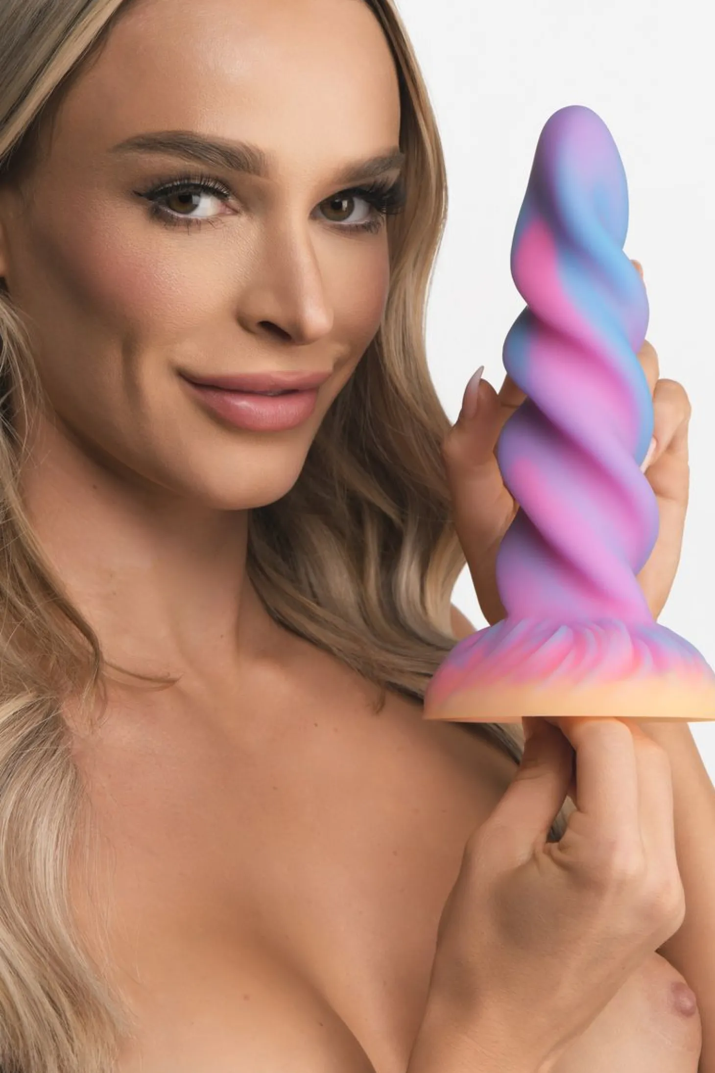 Glow-in-the-Dark Eenhoorn Dildo