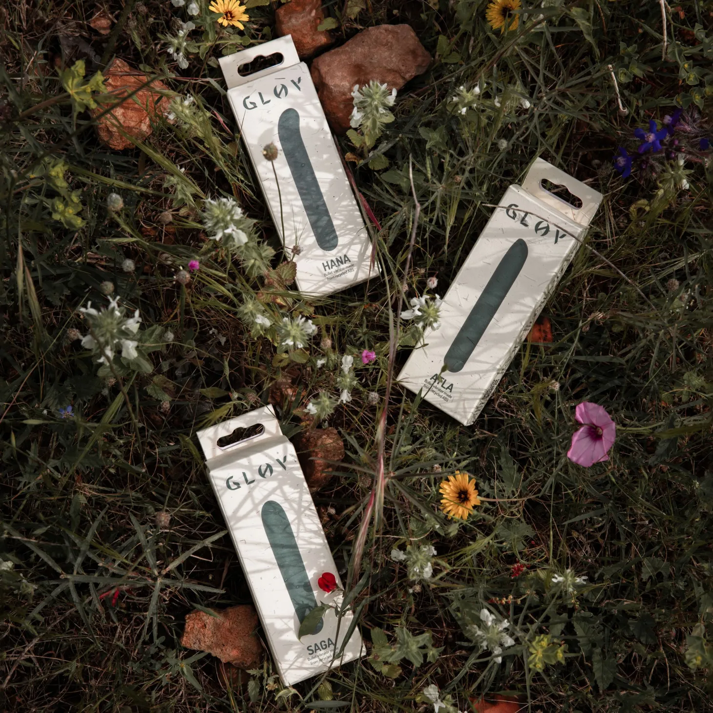 Gløv - Luna Eco Pin-Point Vibrator - Groen