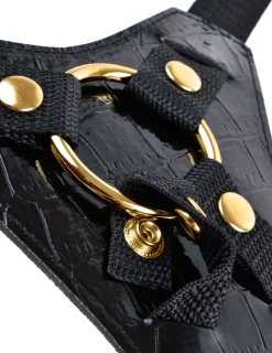 Gold Designer Strap-On